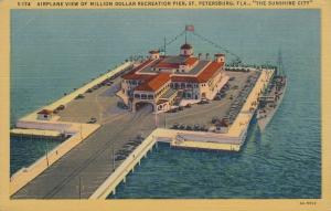 Million Dollar Recreation Pier St Petersburg FL Florida The Sunshine City Linen