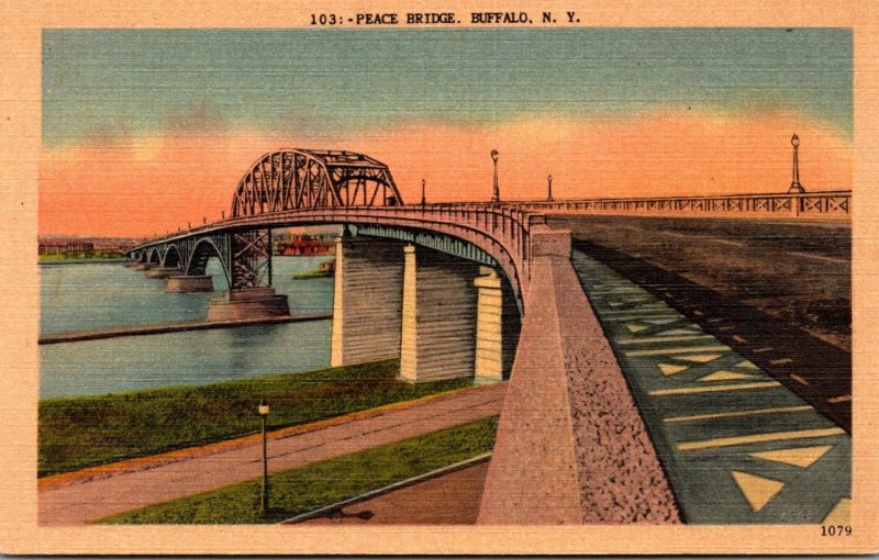 New York Buffalo Peace Bridge