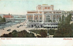 STOCKHOLM SWEDEN~KUNGL. OPERAN~1900s PHOTO POSTCARD