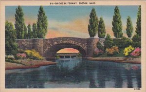 Bridge In Fenway Boston Massachusetts