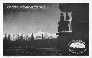 Mt Mckinley Park Alaska Railroad Scenic View Antique Postcard K100687