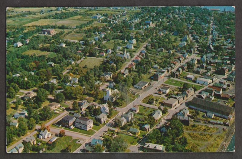 Aerial View Of Pictou, Nova Scotia - 1978 Used