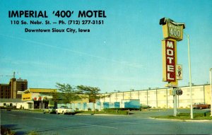 Iowa Sioux City Downtown Imperial '400' Motel
