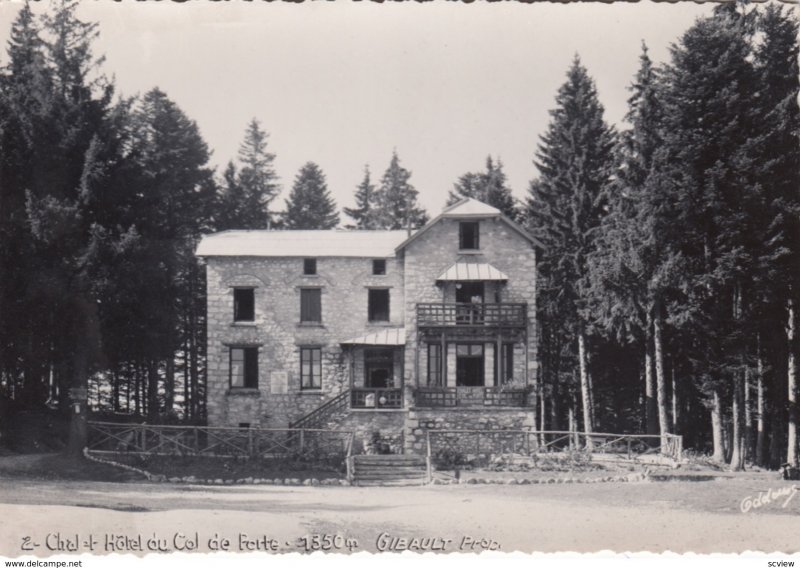 RP: Chalet Hotel du Col de Porte , France , 30-50s