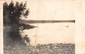 Waldoboro Maine Waterfront Scenic View Real Photo Vintage Postcard AA50490
