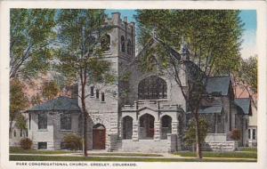 Park Congregational Church Greeley Colorado