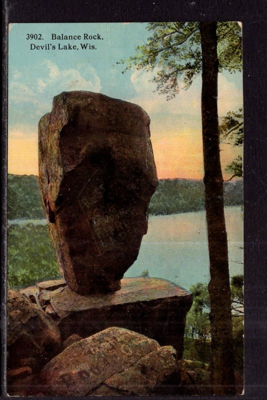 Balance Rock,Devil's Lake,WI BIN