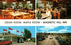 VINTAGE POSTCARD DINING ROOM AND COFFEE SHOP AT MAGNETIC HILL INN QUEBEC