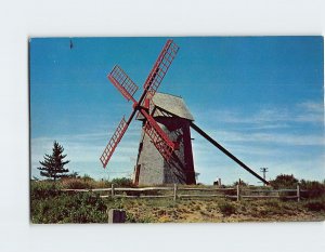 Postcard The Old Mill, Nantucket, Massachusetts