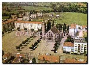 Postcard Modern Digoin Aerienne view of the Church of Brierette