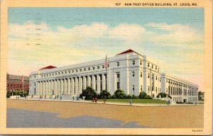 Postcard MO St. Louis - New Post Office Building