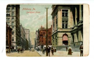 PA - Pittsburgh. Smithfield Street ca 1908