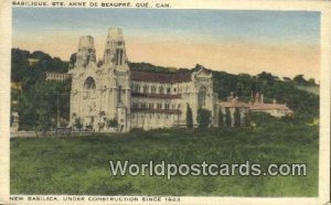 New Basilica, Under Construction 1923 Quebec Canada Unused 