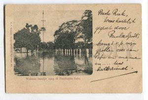 287247 INDONESIA HOLLAND INDIA flood Wektoe bandjir 1905 di Poerbajan Solo 