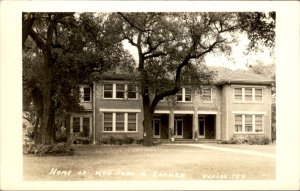 Uvalde Texas John Nance Garner Home 32nd VP c1930s Real Photo Vintage Postcard