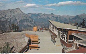 BANFF, Alberta, Canada, 1950-1960s; Summit Tea House Atop Sulphur Mountain