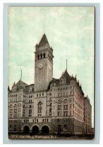 Columbia Polytechnic Institute, Post Office, Washington D.C. c1910 Postcard L28