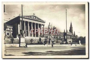 Old Postcard Wien Parlament