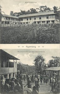 Cameroon Nyamtang vintage postcard