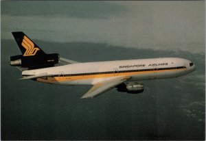 Aviation Postcard - McDonnel Douglas DC-10-30 Singapore Aeroplane Ref.RS16822