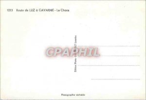 Modern Postcard 1213 luz de gavarnie road chaos