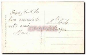 Old Postcard Happy mother pain