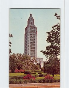 Postcard Louisiana State Capitol Baton Rouge Louisiana USA