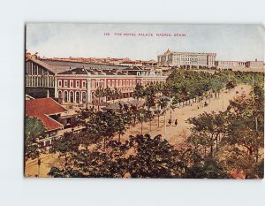 Postcard The Royal Palace Madrid Spain