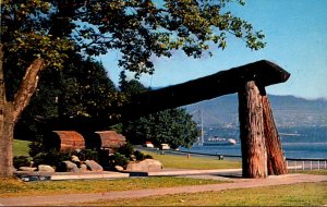 Canada Vancouver Stanley Park The Lumbermen's Arch