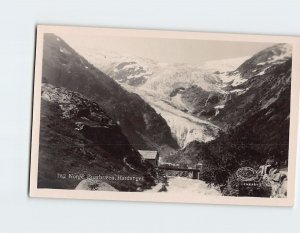 Postcard Buarbræen Hardanger Norway