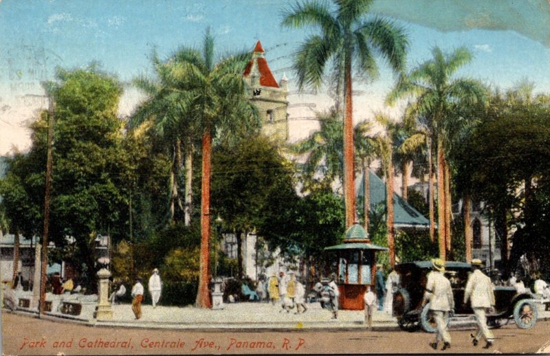 Panama Park and Cathedral Centrale Avenue 1937