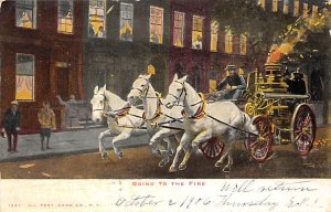 Going to the fire 1906 