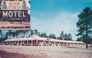 Pine View Motel north of Sylvania GA, Georgia - Roadside