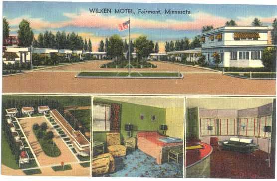 Wilken Motel in Fairmont, Minnesota, MN,  Linen