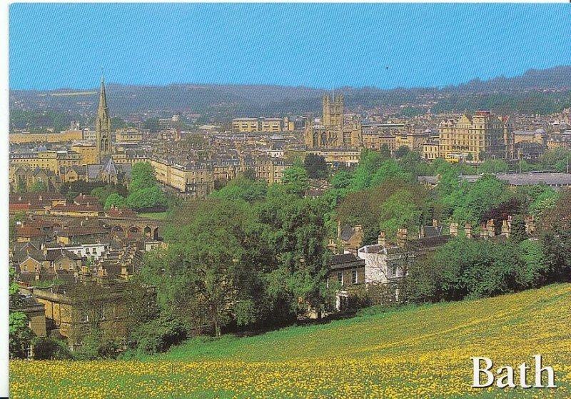 Somerset Postcard - Bath from Bathwick  AB671