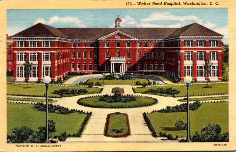 Washington D C Walter Reed Hospital 1945 Curteich