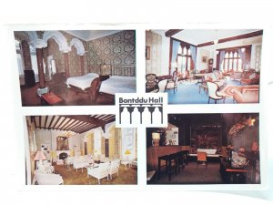 Bontddu Hall Hotel Nr Dolgellau Gwynedd Wales Vintage Multiview Postcard 1970s