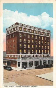 F47/ Valdosta Georgia Postcard c1910 Hotel Daniel Ashley Building