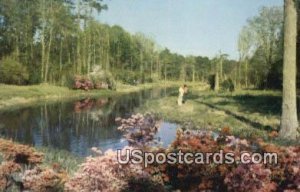 Lagoon at Beauvoir, Jefferson Davis Shrine - Biloxi, Mississippi MS  