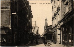 CPA Colombes Rue des Halles (1314534)