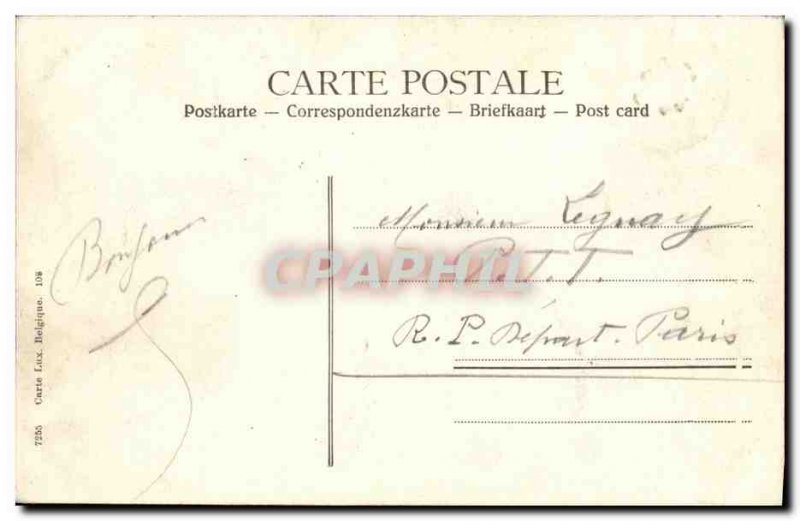 Old Postcard Brussels Manneken Pis