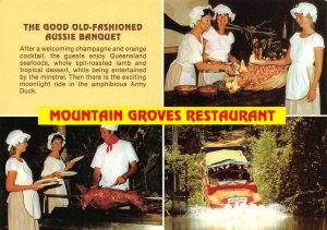 KURANDA Australia MOUNTAIN GROVES RESTAURANT Roadside 1983 4x6 Oversize Postcard