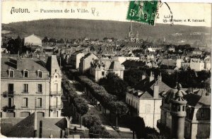 CPA AUTUN Panorama de la Ville (649480)