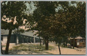 CANADA SARNIA ONT LAKE HURON PARK PAVILION ANTIQUE POSTCARD