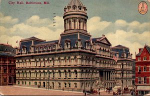 Maryland Baltimore City Hall 1911