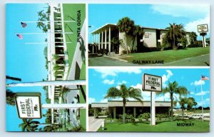 PUNTA GORDA, Florida FL ~ Charlotte County FIRST FEDERAL SAVINGS & LOAN Postcard