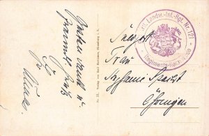 A142 Germany Spitzkoepfe und Hohneck Mountain Peak field postcard