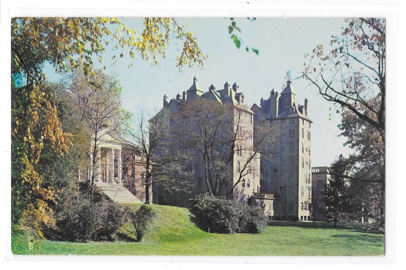 Mercer Museum Doylestown Bucks County PA Historical Society Vintage Postcard