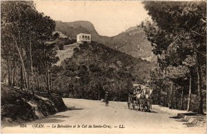 CPA AK ORAN Le Belvedere et le Col de Santa-Cruz ALGERIE (1189493)