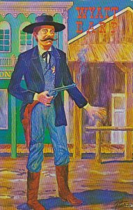 Wyatt Earp Painting By George E Turner